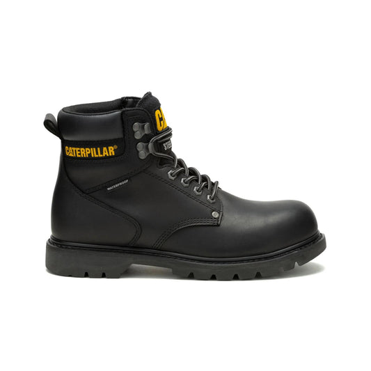 Cat Footwear Men's Second Shift Waterproof Steel Toe Work Boot