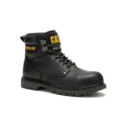 Cat Footwear Men's Second Shift Waterproof Steel Toe Work Boot