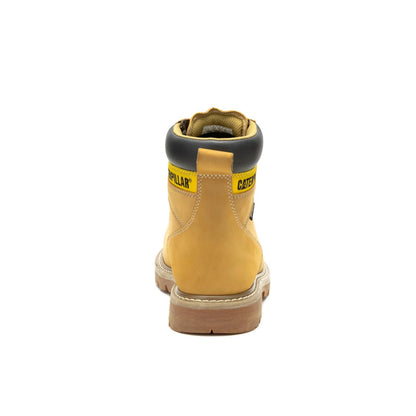 Cat Footwear Men's Second Shift Waterproof Steel Toe Work Boot