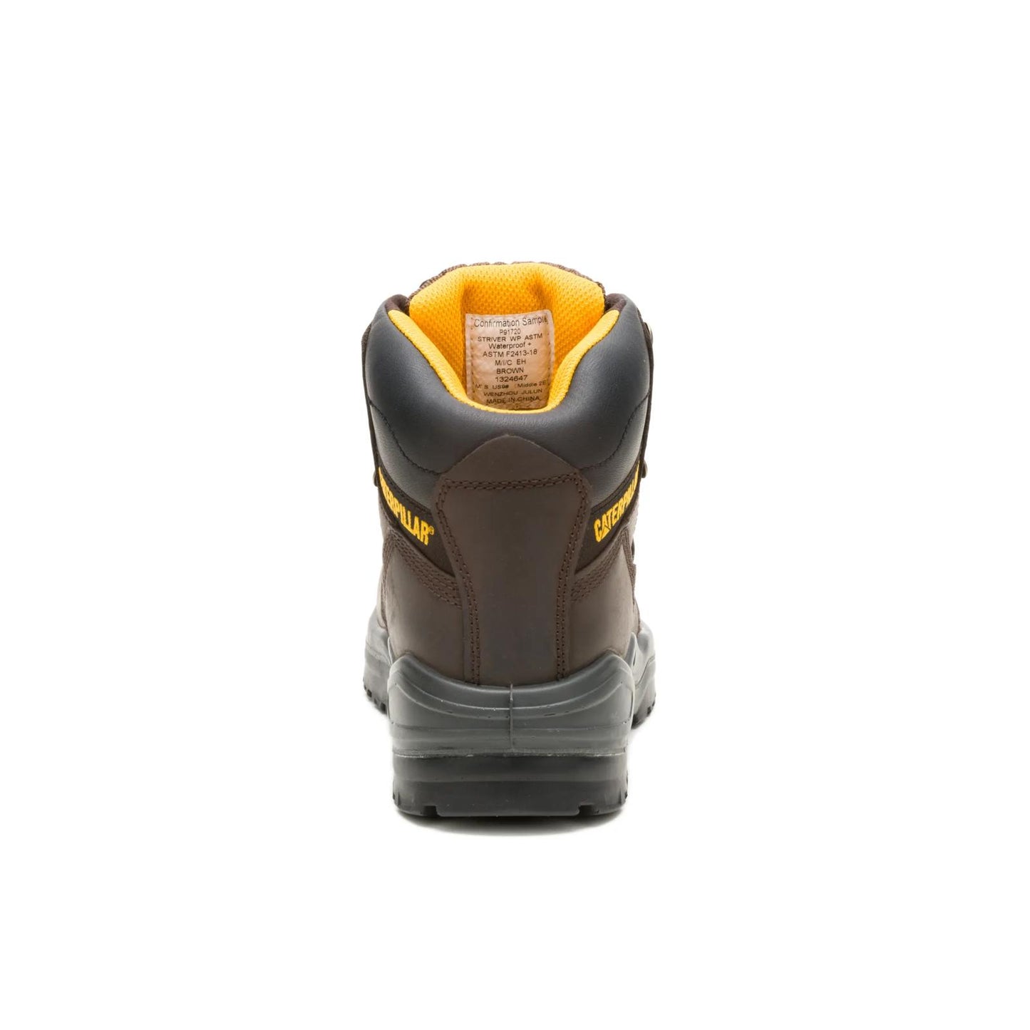 Cat Footwear Men's Striver Waterproof Steel Toe Work Boot