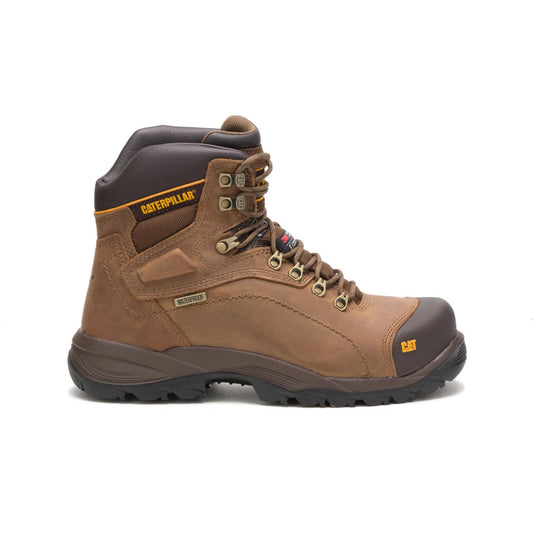 Cat Footwear Diagnostic Hi Waterproof Steel Toe Work Boot