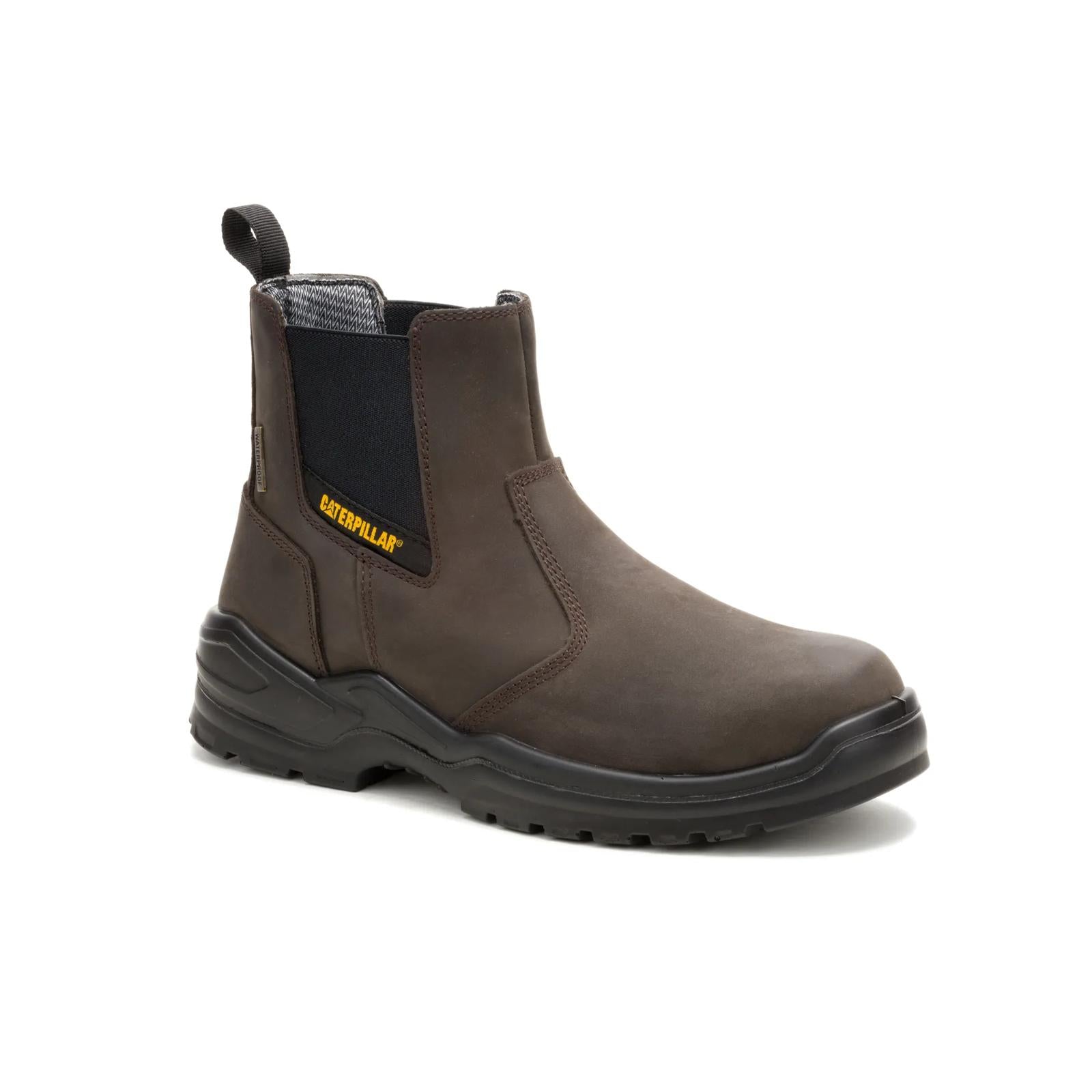 Cat Footwear Men's Striver Chelsea Waterproof Steel Toe Work Boot