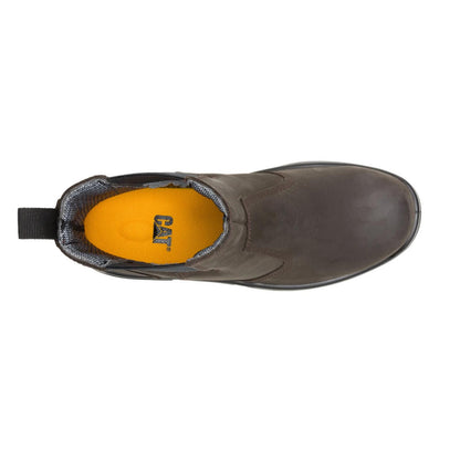 Cat Footwear Men's Striver Chelsea Waterproof Steel Toe Work Boot