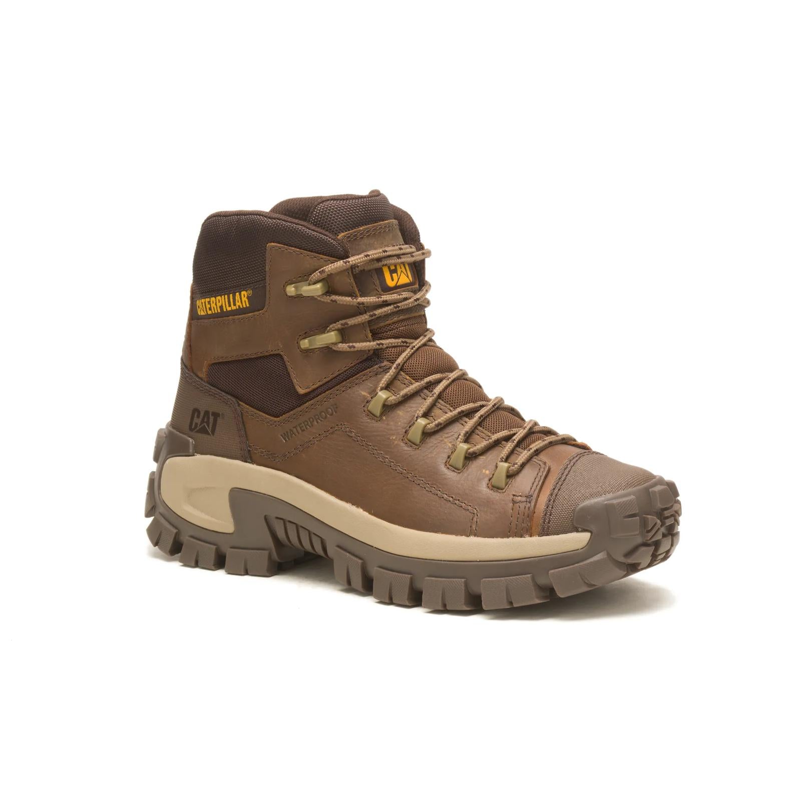 Cat Footwear Men's Invader Hiker Waterproof Work Boot