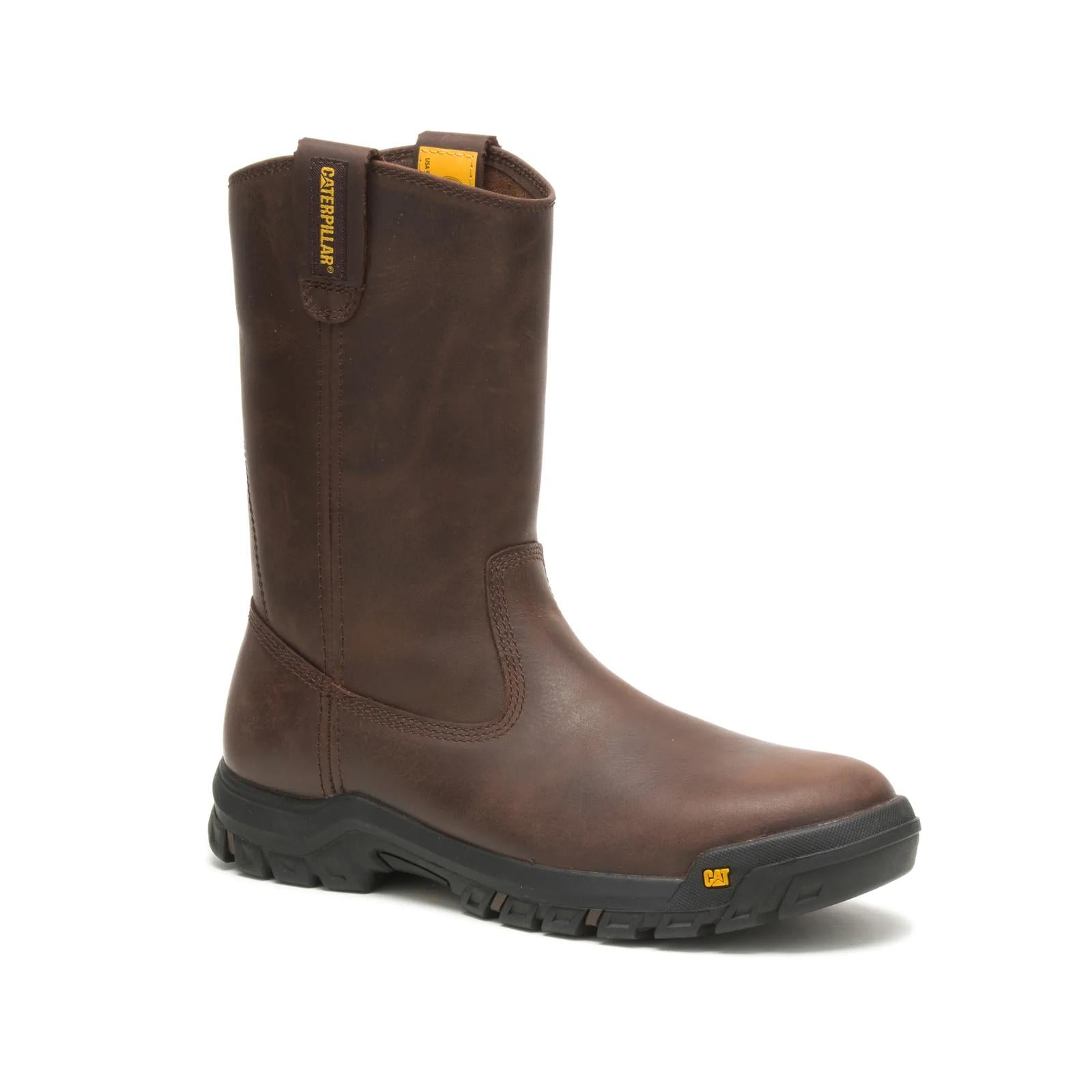 Cat Footwear Men's Drawbar Pull-On Work Boot