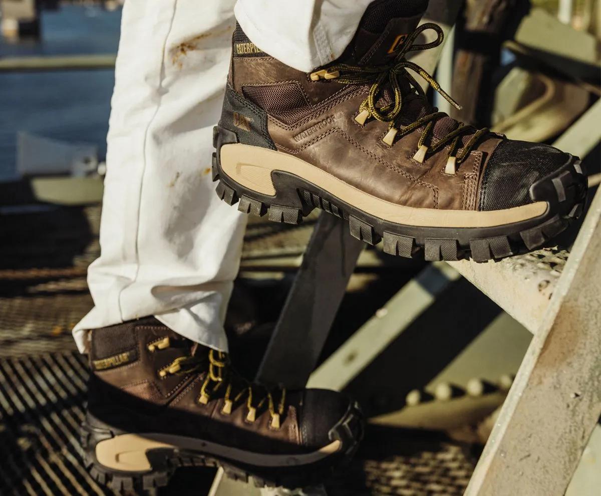 Cat Footwear Invader Hiker Waterproof Composite Toe Work Boot