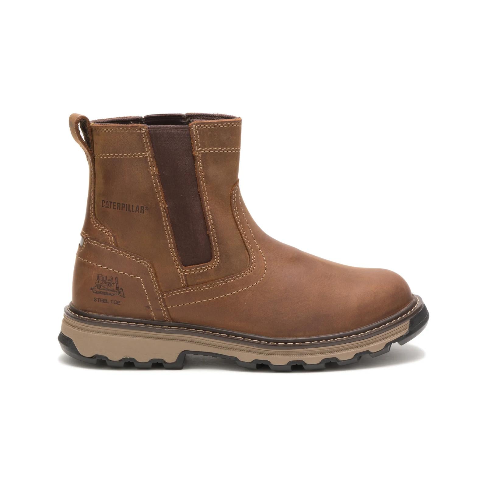 Cat Footwear Men - Pelton Steel Toe Work Boot - Pull-Ons