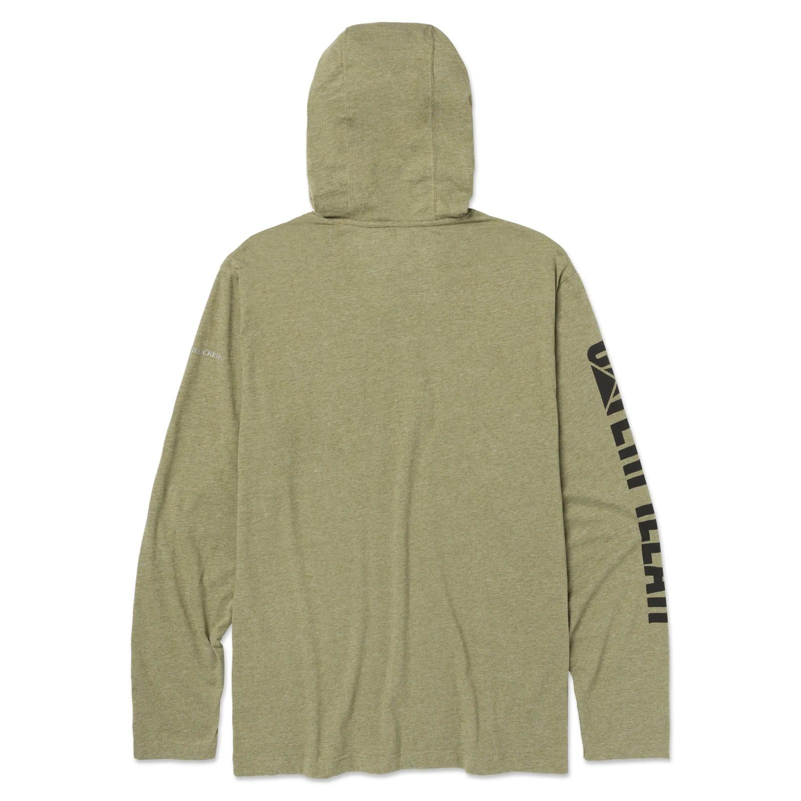 Cat Footwear Men - UPF Hooded Banner Long Sleeve Tee - Long Sleeves