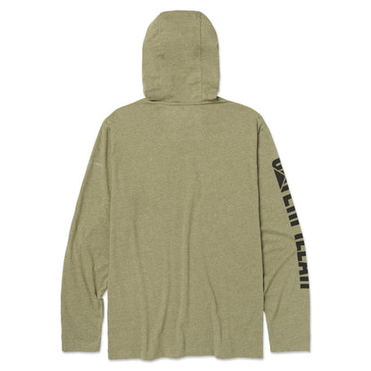 Cat Footwear Men - UPF Hooded Banner Long Sleeve Tee - Long Sleeves