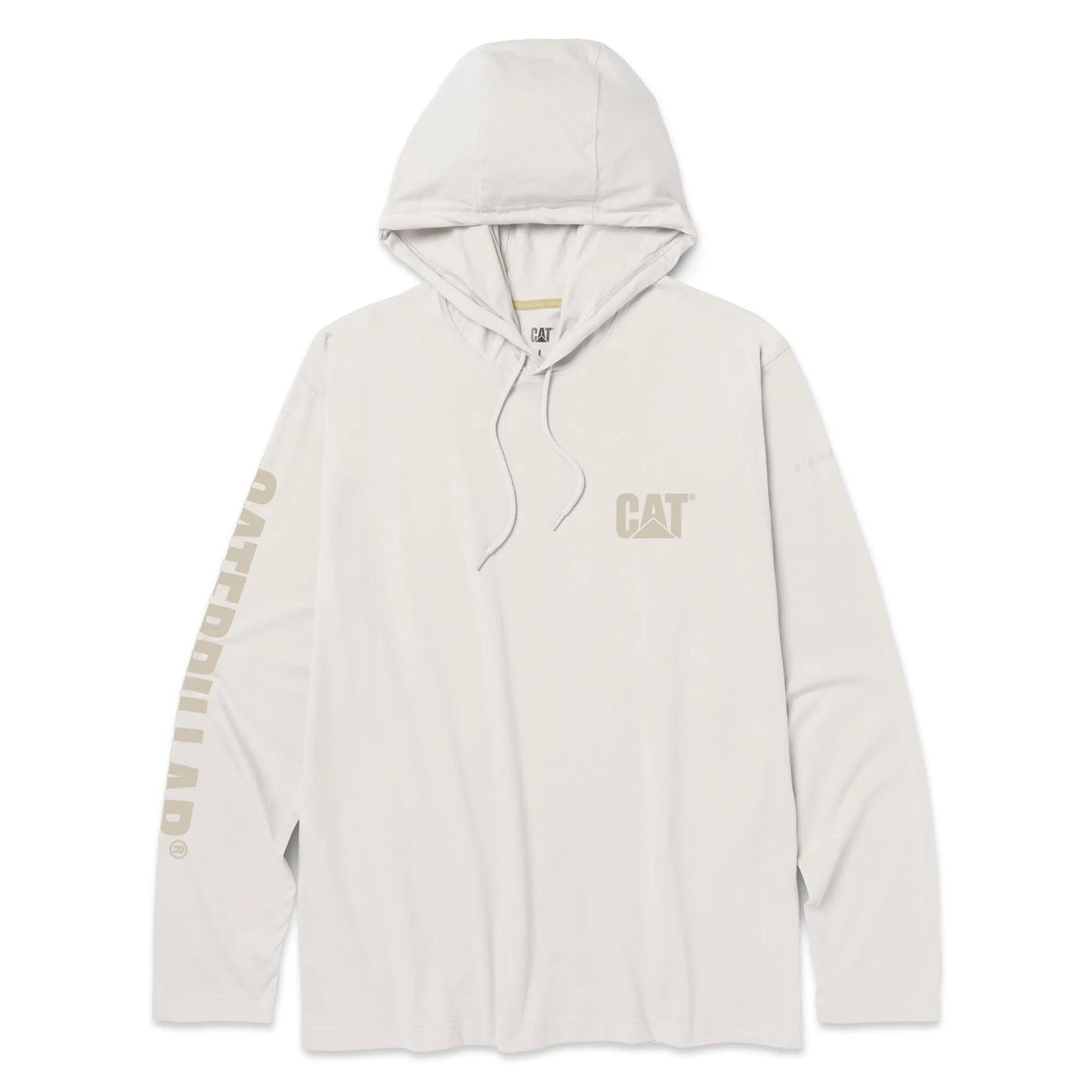 Cat Footwear Men - UPF Hooded Banner Long Sleeve Tee - Long Sleeves