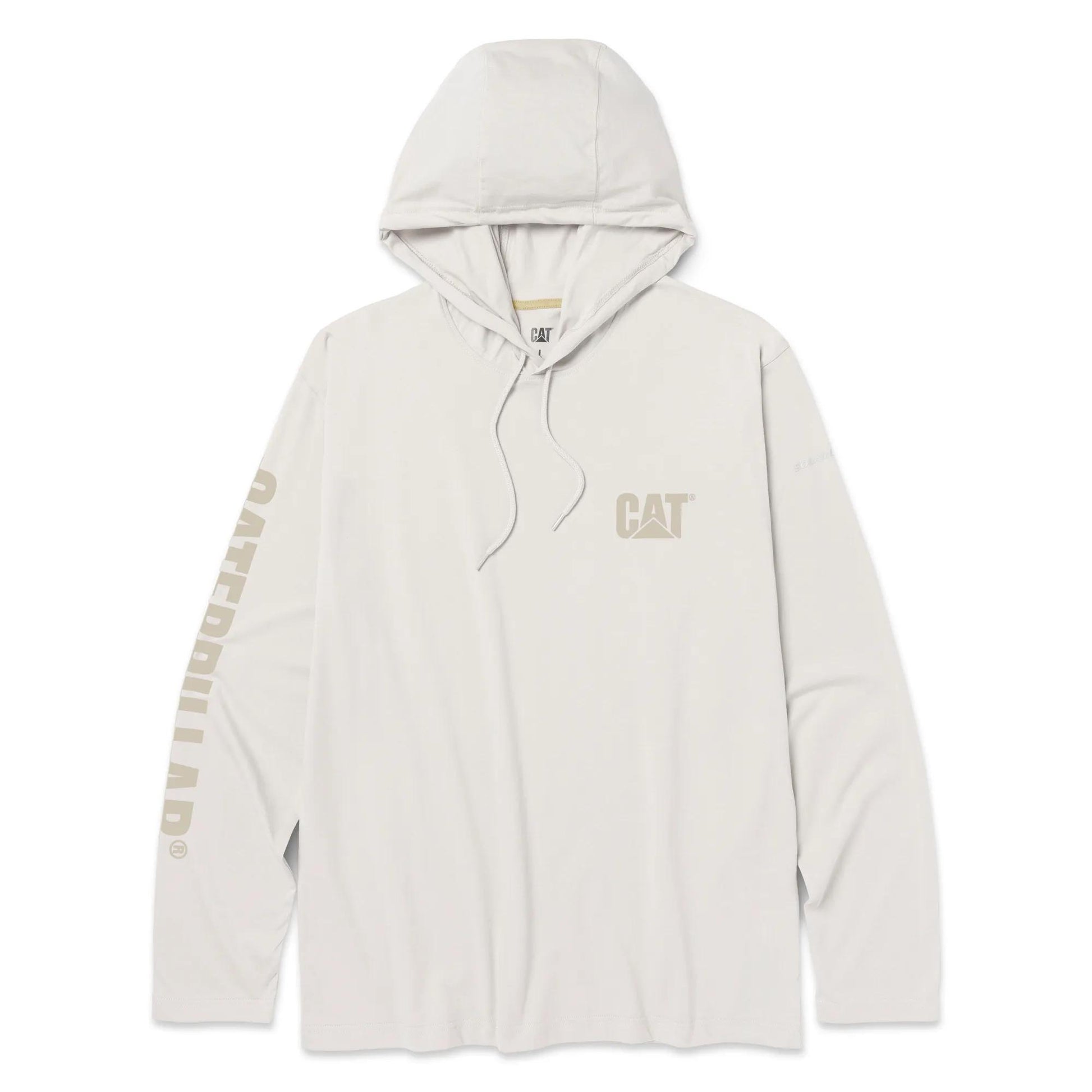 Cat Footwear Men - UPF Hooded Banner Long Sleeve Tee - Long Sleeves