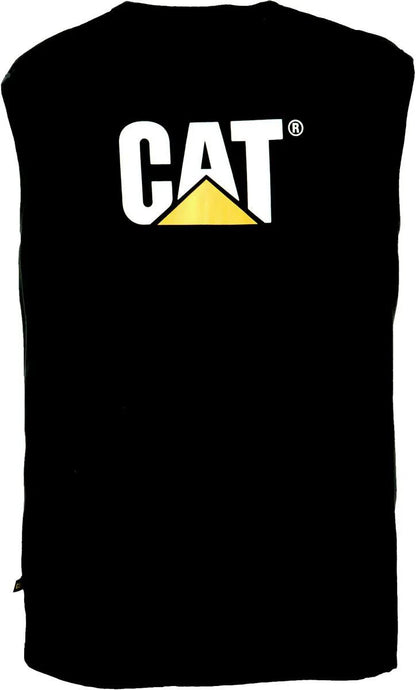 Cat Footwear Men's Trademark Sleeveless Pocket Tee