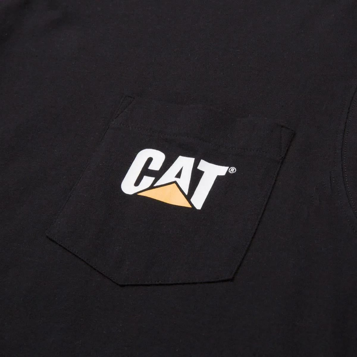 Cat Footwear Men's Trademark Sleeveless Pocket Tee