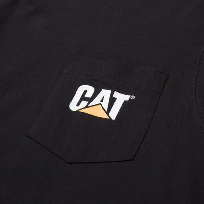 Cat Footwear Men's Trademark Sleeveless Pocket Tee