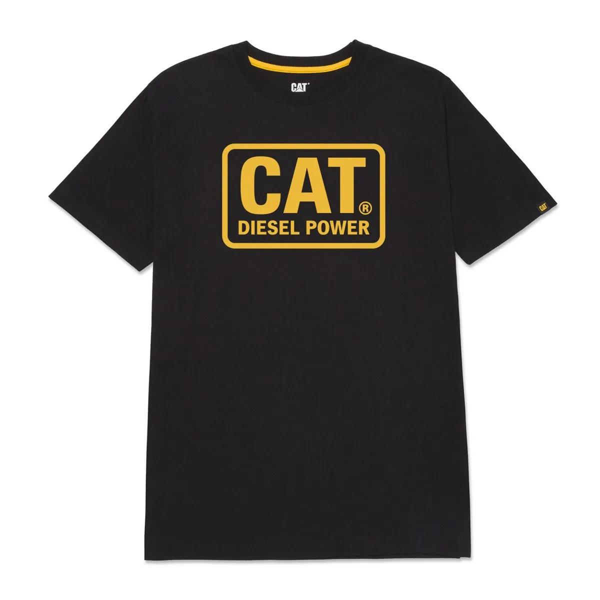 Cat Footwear Men's Diesel Power Short Sleeve Tee