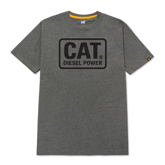 Cat Footwear Men's Diesel Power Short Sleeve Tee