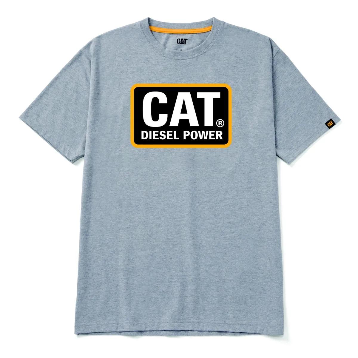 Cat Footwear Men's Diesel Power Short Sleeve Tee