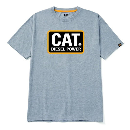 Cat Footwear Men's Diesel Power Short Sleeve Tee