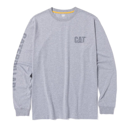 Cat Footwear Men's Trademark Banner Long Sleeve Tee