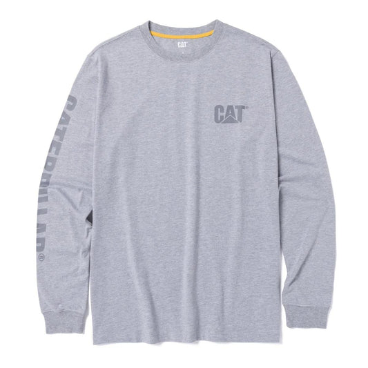 Cat Footwear Men's Trademark Banner Long Sleeve Tee