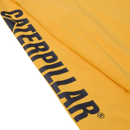 Cat Footwear Men's Trademark Banner Long Sleeve Tee