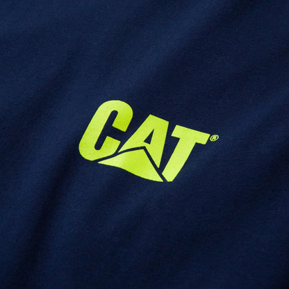 Cat Footwear Men's Trademark Banner Long Sleeve Tee