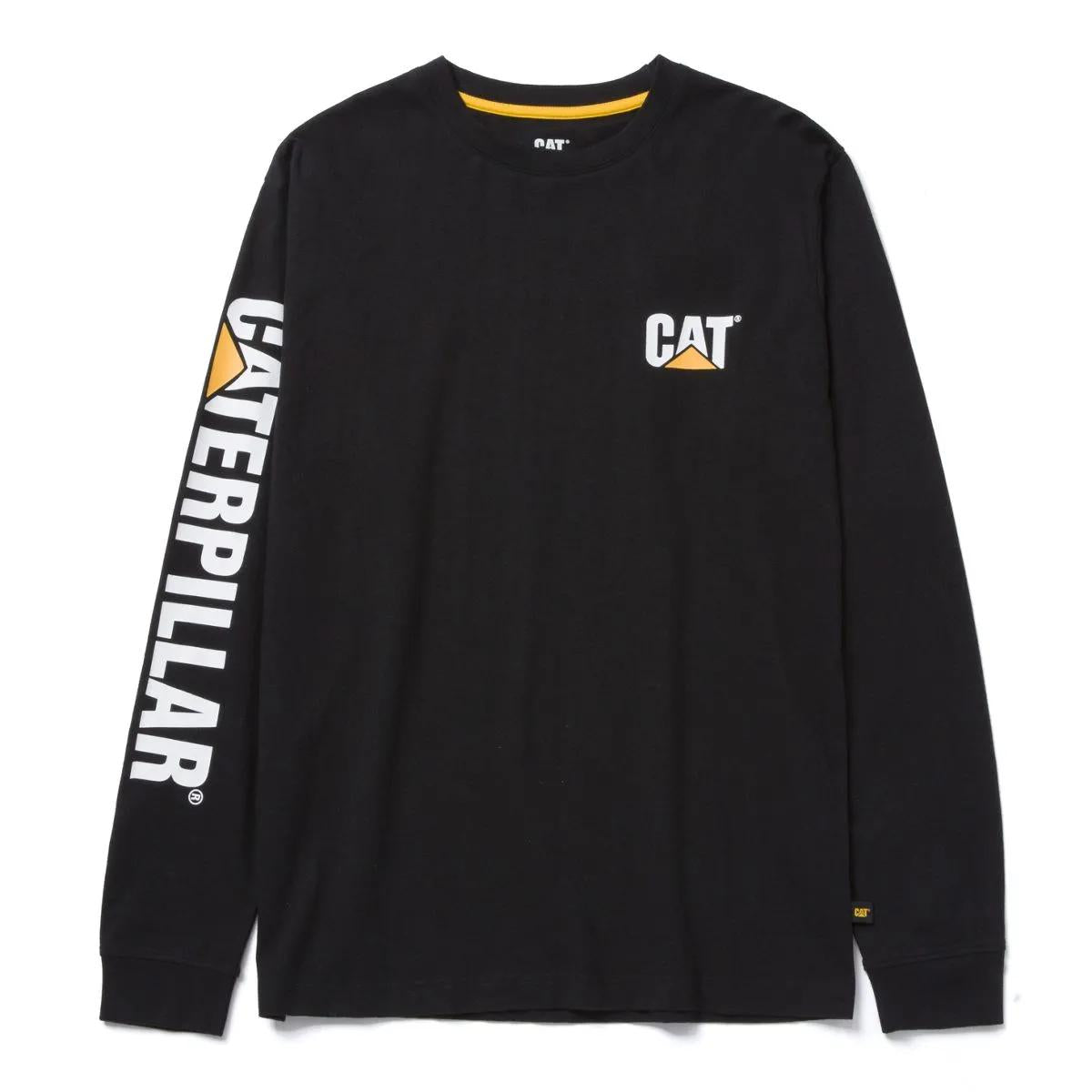 Cat Footwear Men's Trademark Banner Long Sleeve Tee