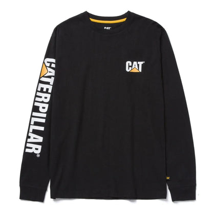 Cat Footwear Men's Trademark Banner Long Sleeve Tee