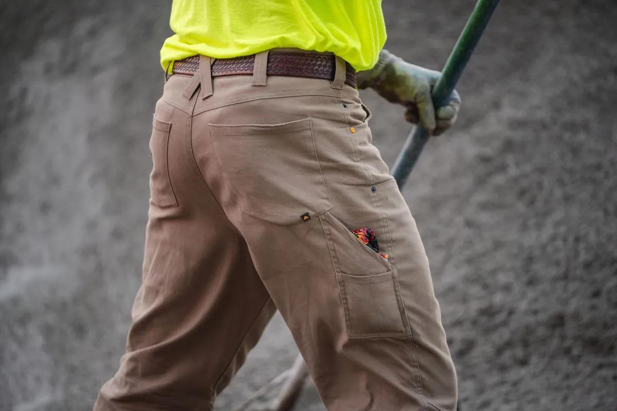 Cat Footwear Double Front Stretch Canvas Utility Pant