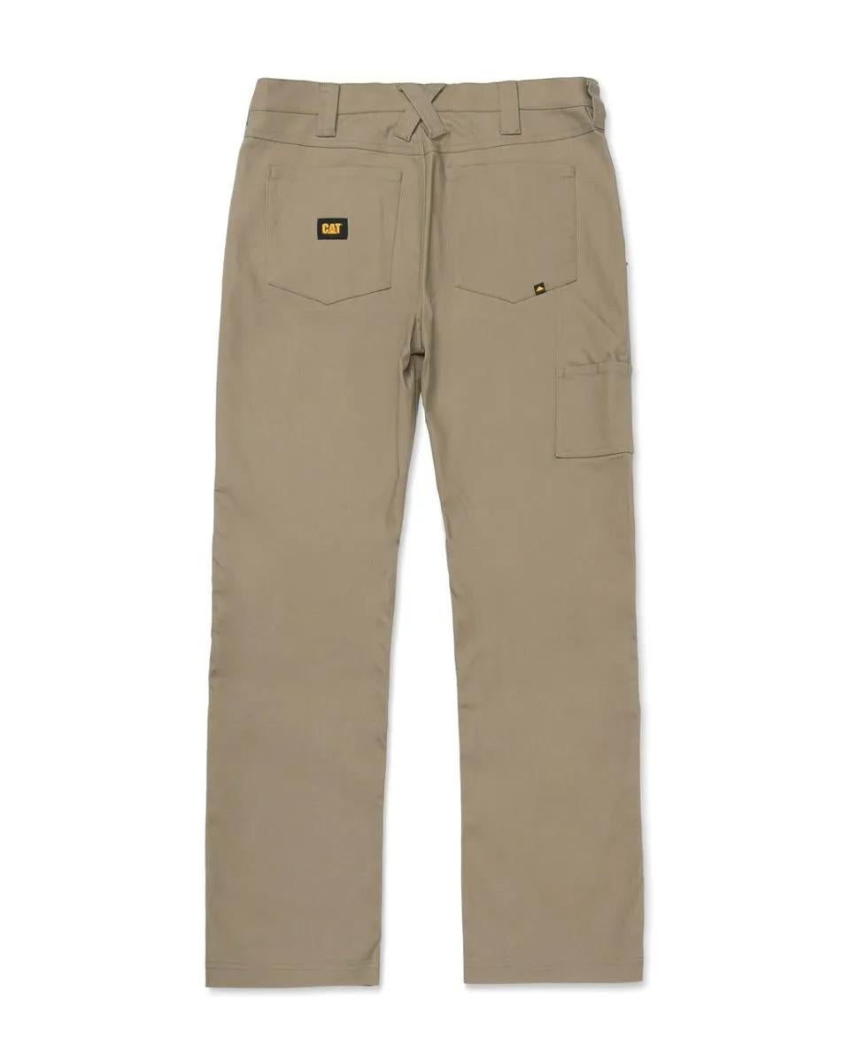 Cat Footwear Double Front Stretch Canvas Utility Pant