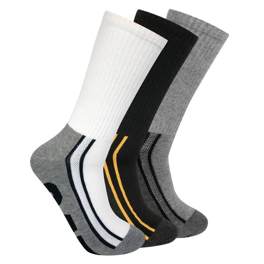 Cat Footwear Men - Half Cushion Crew Sock 3-Pack - Socks