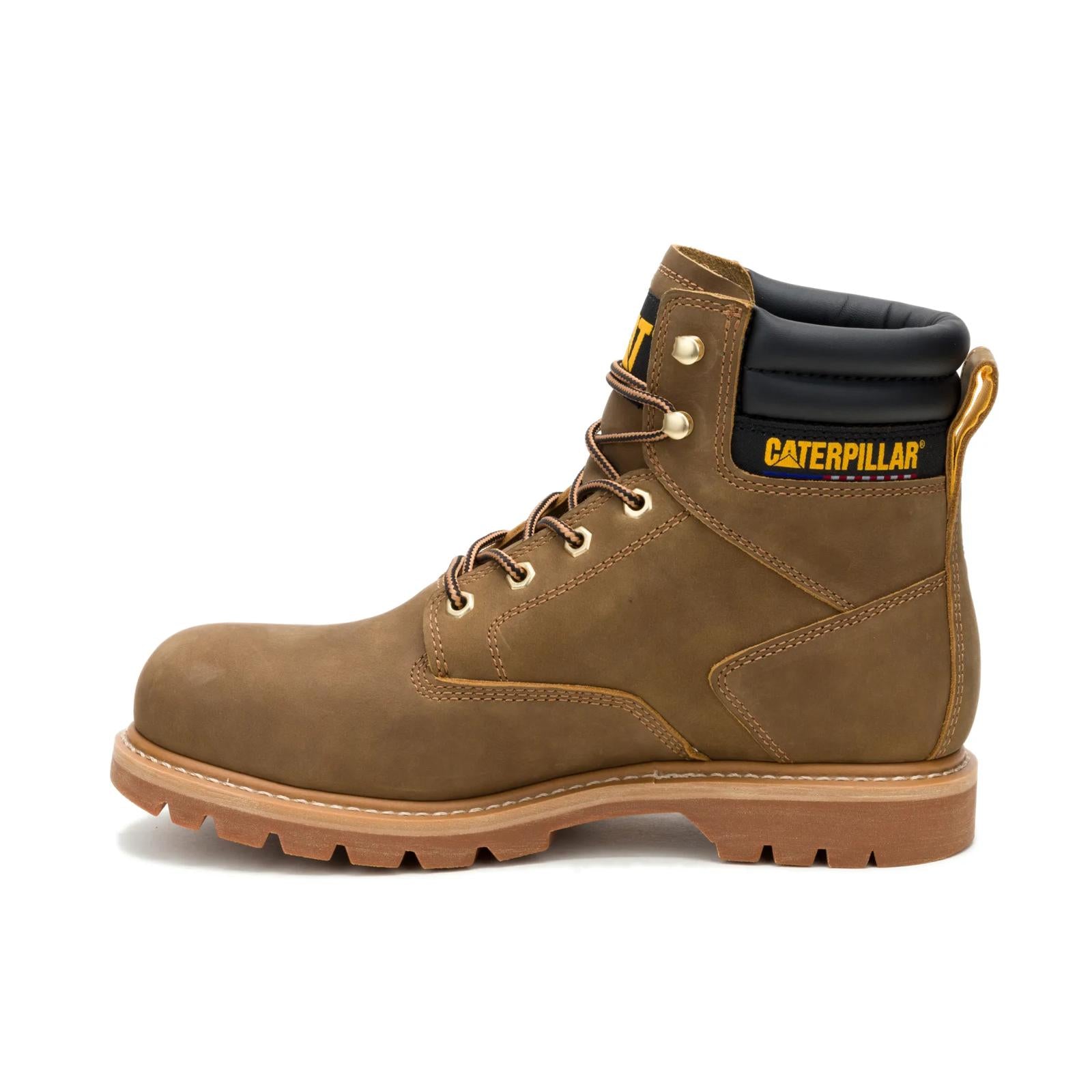 Cat Footwear Men's Second Shift USA 6" Waterproof Steel Toe Work Boot