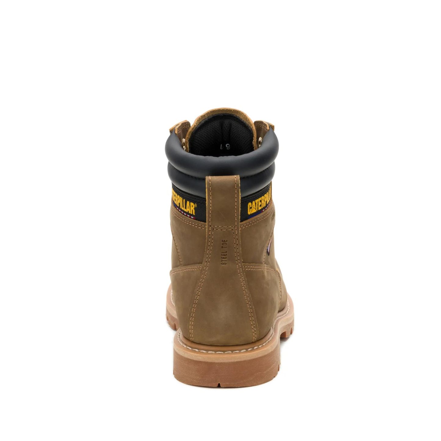 Cat Footwear Men's Second Shift USA 6" Waterproof Steel Toe Work Boot