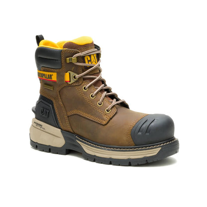 Cat Footwear Women's Excavator Power Spring™ 6" Waterproof Composite Toe Work Boot