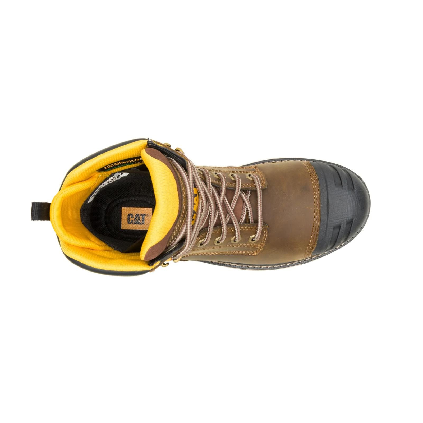 Cat Footwear Women's Excavator Power Spring™ 6" Waterproof Composite Toe Work Boot