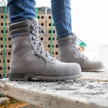 Cat Footwear Women's Echo Waterproof Steel Toe Work Boot