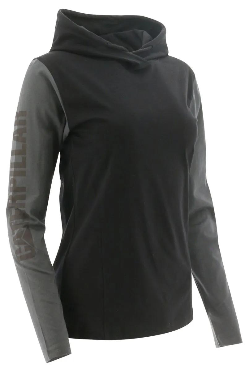 Cat Footwear Women's UPF Hooded Banner Long Sleeve Tee