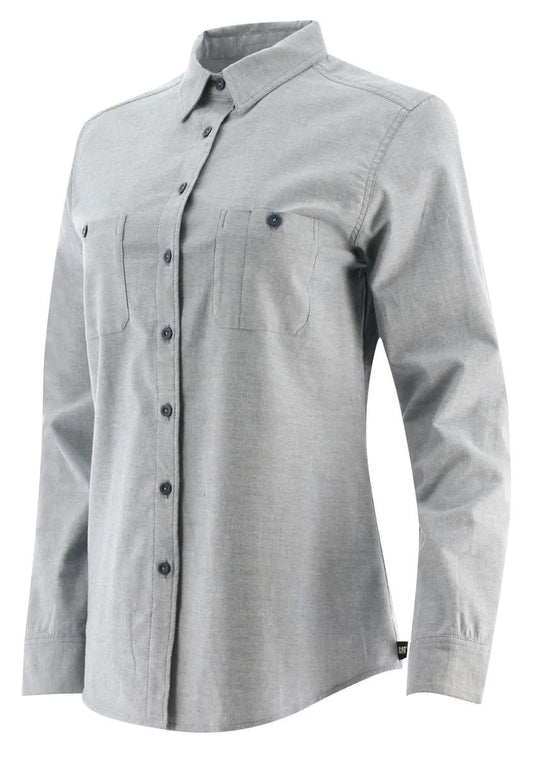 Cat Footwear Women's Oxford Long Sleeve Shirt