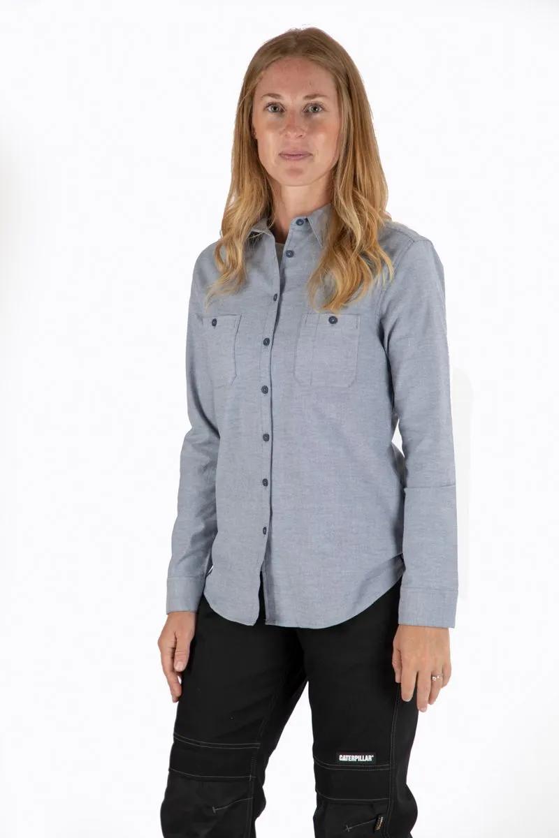 Cat Footwear Women's Oxford Long Sleeve Shirt