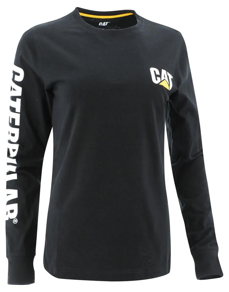 Cat Footwear Women's Trademark Banner Long Sleeve Tee