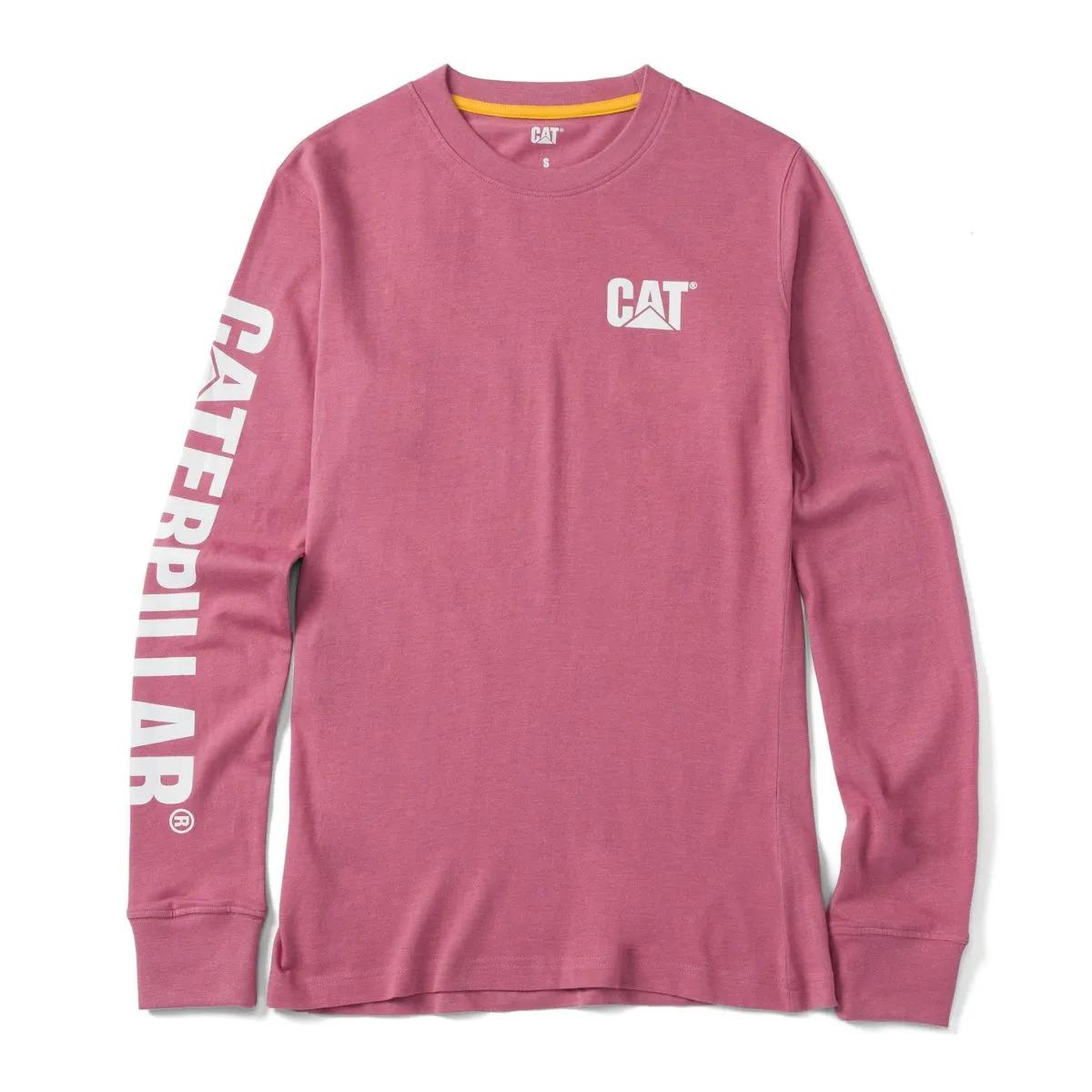 Cat Footwear Women's Trademark Banner Long Sleeve Tee