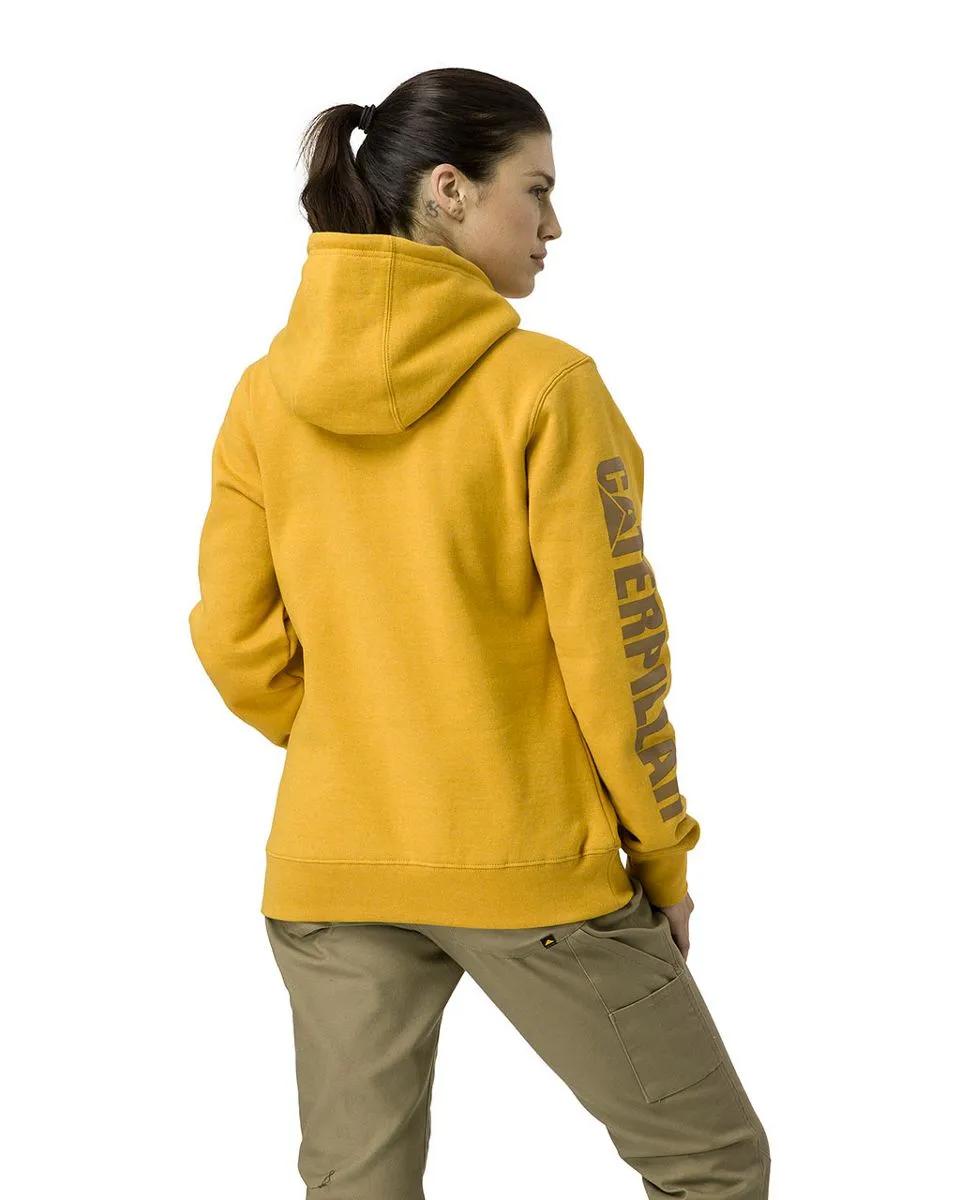 Cat Footwear Women's Trademark Banner Pull Over Hoodie