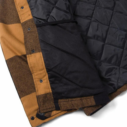 Cat Footwear Men's Hooded Flannel Shirt Jacket