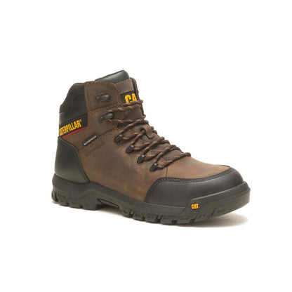 Cat Footwear Men's Resorption Waterproof Composite Toe Work Boot