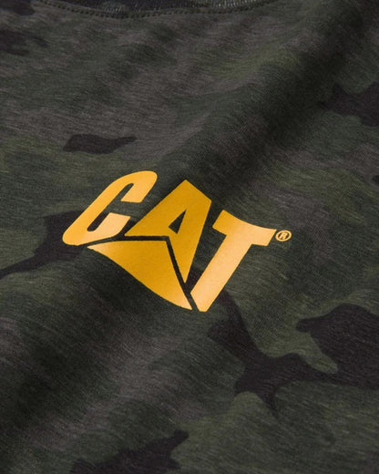 Cat Footwear Men's Trademark Banner Long Sleeve Tee