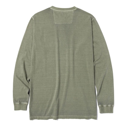 Cat Footwear Men's Pigment Dye Long Sleeve Henley