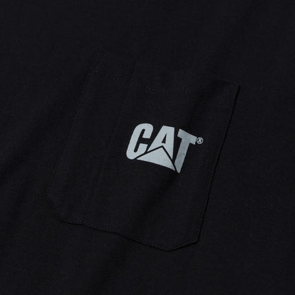 Cat Footwear Men's Short Sleeve Tough Cut Pocket Tee
