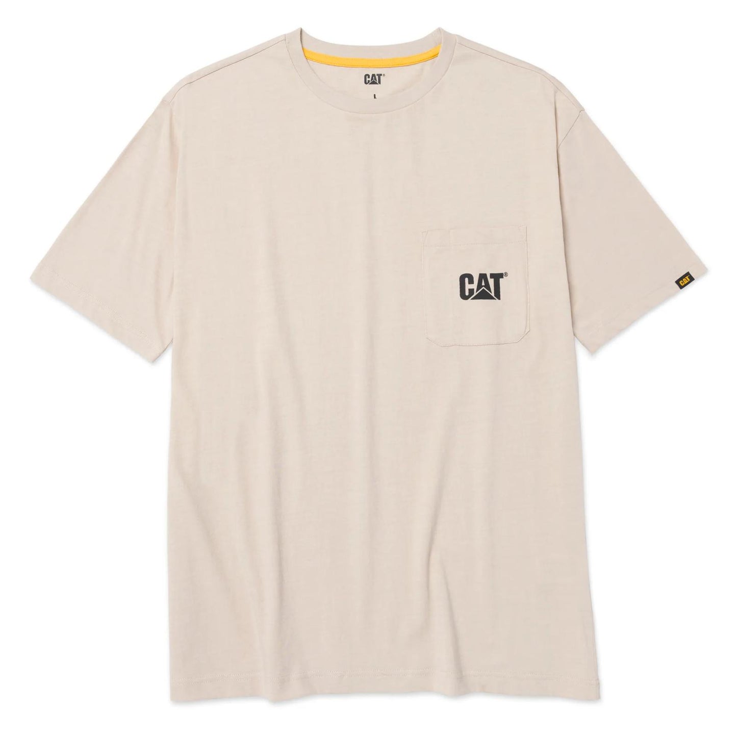 Cat Footwear Men's Short Sleeve Tough Cut Pocket Tee
