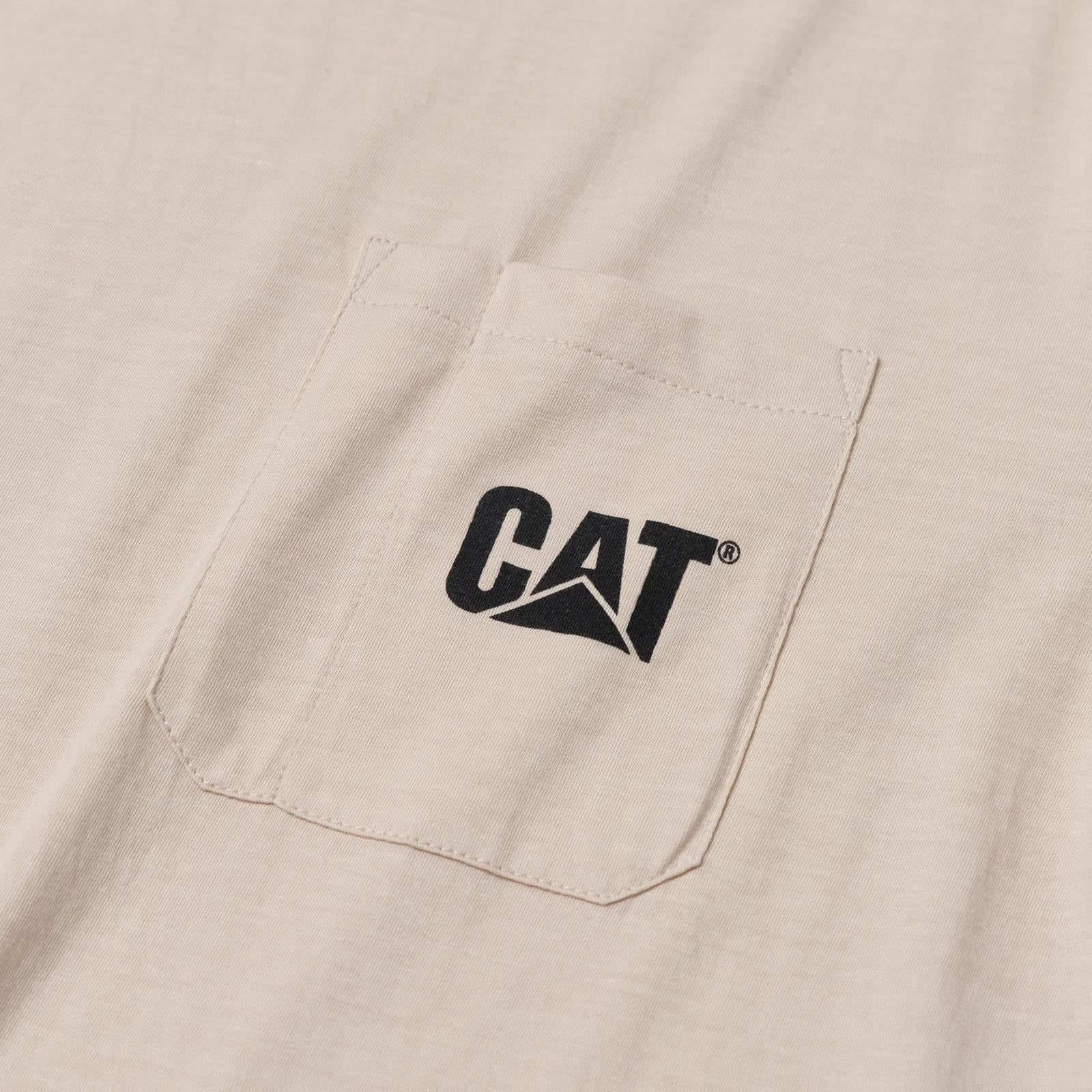 Cat Footwear Men's Short Sleeve Tough Cut Pocket Tee