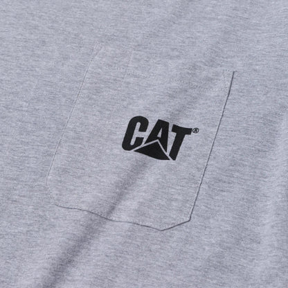 Cat Footwear Men's Short Sleeve Tough Cut Pocket Tee